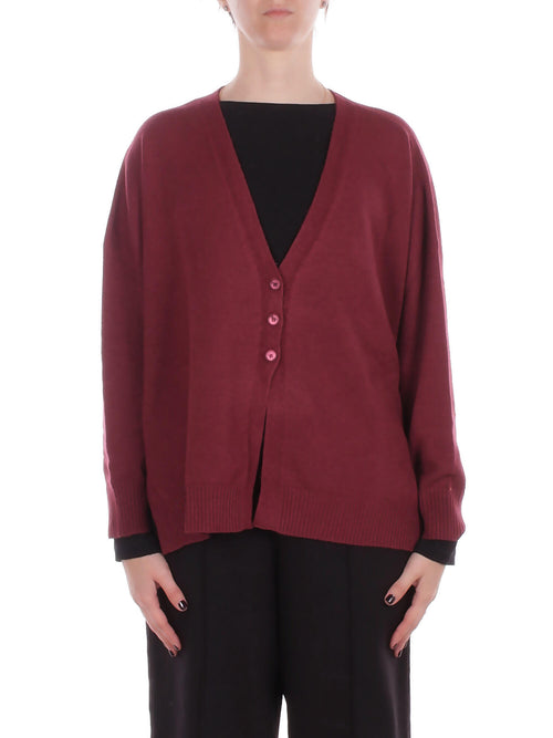 Manila Grace Maglie Burgundi da donna