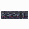 Tastiera Gaming Meccanica Layout Italiano Retroilluminato Led Rgb Filo Ek-rgb04