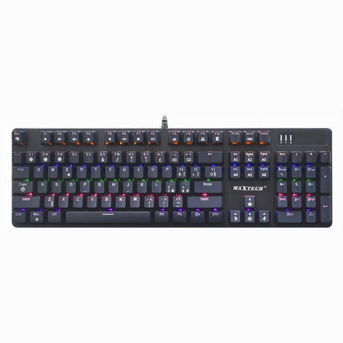 Tastiera Gaming Meccanica Layout Italiano Retroilluminato Led Rgb Filo Ek-rgb04