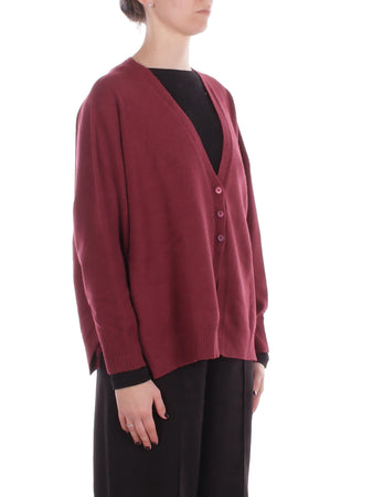 Manila Grace Maglie Burgundi da donna