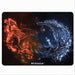 Tappetino Poggiapolso Tappeto Pc Gaming Mouse Pad Serie Fireice Maxtech G-mpad05