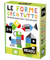 Headu - Le Forme Crea Tutto Grandi Pezzi Per I Più Piccoli (2/4 Anni)