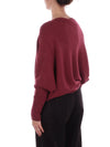Manila Grace Maglie Burgundi da donna