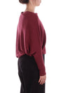 Manila Grace Maglie Burgundi da donna