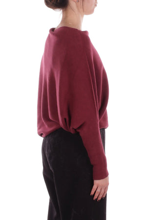 Manila Grace Maglie Burgundi da donna