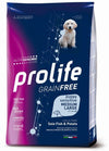 Prolife Grain Free mangime secco Cani Puppy Medium&Large sogliola e patate