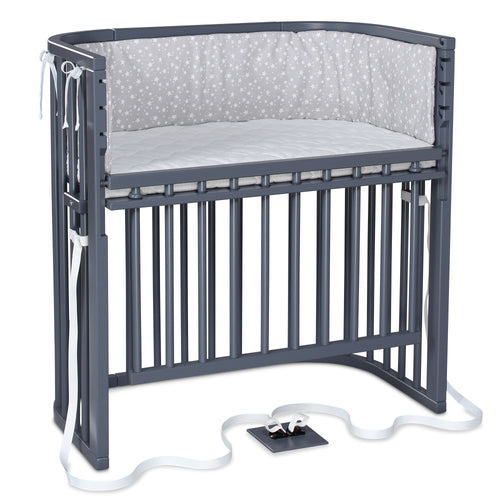 Co-sleeper Babybay Boxspring Comfort Plus - Grigio