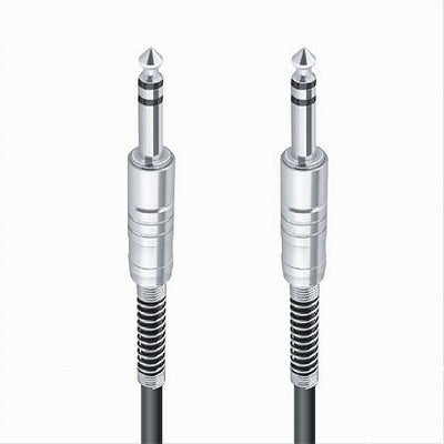 Cavo Collegamento 2 Jack Da 6.5mm 5metri Cavetto Microfono Audio Stereo Jjack-08