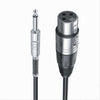 Cavo Da Jack 6.5mm Mono A Xlr Femmina Audio Prolunga Per Microfono 10 Mt Jxlr-04