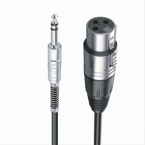 Cavo Jack 6.5 Mm A Xlr Femmina Audio Prolunga Per Microfono Da 1.8 Metri Jxlr-05