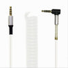 Cavo Prolunga Aux A Spirale Mini Jack Da 3,5 Mm Audio Angolo Retto 1 Mt Aux3-s1m