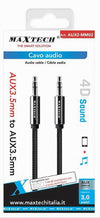 Cavo Audio Stereo 3 Mt Doppio Jack Aux 3,5 Mm Prolunga Per Smartphone Aux2-mm02