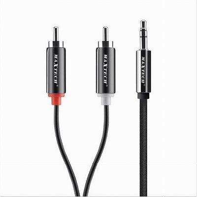 Cavo Audio Da Aux 3,5mm A 2xrca Maschio Stereo Adattatore 1.5mt 4d Sound Aux-r01