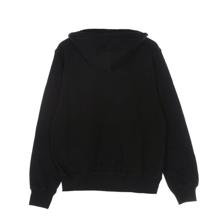 47 BRAND Felpa Leggera Cappuccio Uomo Mlb Imprint Helix Pullover Hoodie Neyyan Jet Black da uomo