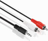 Cavo Prolunga Audio Adattatore Stereo Da Aux 3.5mm A 2x Rca 3mt 4d Sound Aux-r04