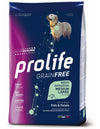 Prolife Grain Free mangime secco Cani Adulti Medium&Large salmone e patate
