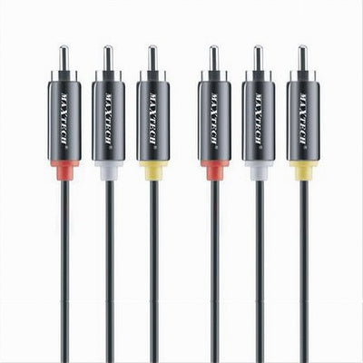 Cavo Tripolare Rca Audio Video Tv 3 X Rca Maschio/maschio 1,5mt 4d Sound Rca-r01