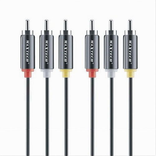 Cavo Tripolare Rca Audio Video Tv 3 X Rca Maschio/maschio 1,5mt 4d Sound Rca-r01