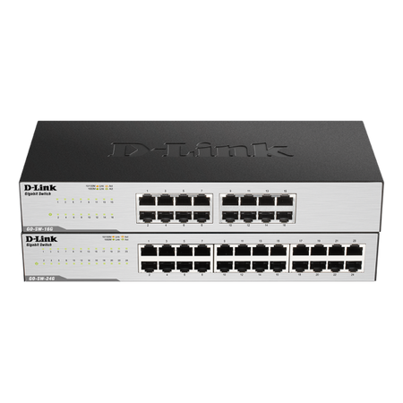 D-LINK GO-SW-24G - EASY DESKTOP SWITCH 24 PORTE GIGABIT