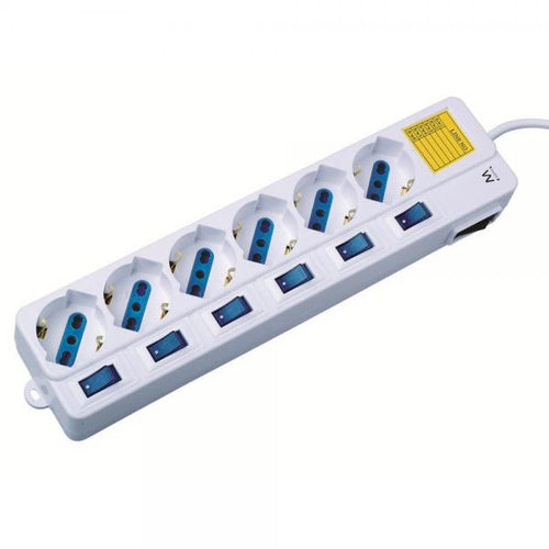 MULTIPRESA 6 POS. E 6 INTERR. EWENT