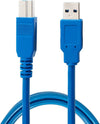 Cavo Stampante Usb Bm3.0 3 Mt Rinforzato Resistente 4,80gbps/s Fotocamera F-bm07
