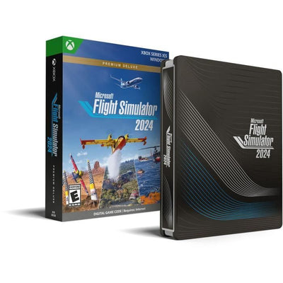 Microsoft Xbox Flight Simulator 2024 - Gioco Xbox Series X - SteelBook Premium Deluxe Edition