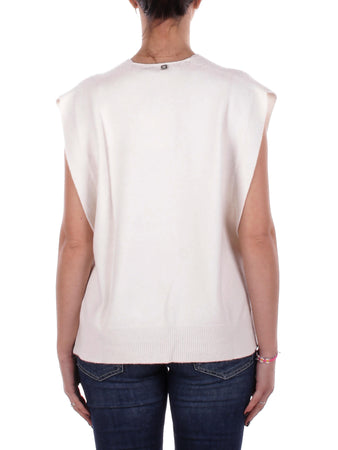 Manila Grace Maglie Beige da donna