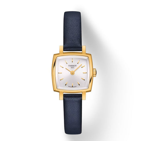 Tissot Lovely – Orologio Donna Oro e Pelle Blu (T0581093603103)