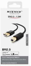 Cavo F-bm09 Cavetto Per Stampante Bm2.0 Usb Da 1 Mt Compatibile Notebook Desktop