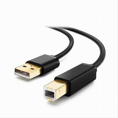 Cavo F-bm12 Cavetto Per Stampante Bm2.0 Usb Da 5 Mt Compatibile Notebook Desktop