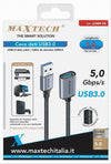 Cavo Dati Prolunga Usb3.0 Maschio A Femmina Da 5 Gbps/s 5mt Stampante Pc U3mf-04