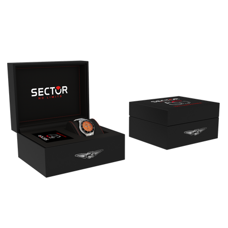 Sector 230 – Orologio Uomo Automatico Acciaio Arancio (R3223161012)