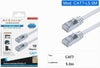 Cavo Ethernet Lan 5 Mt Cat7 Rj45 Rete Per Router Pc Portatile Maxtech Cat7-lan5m