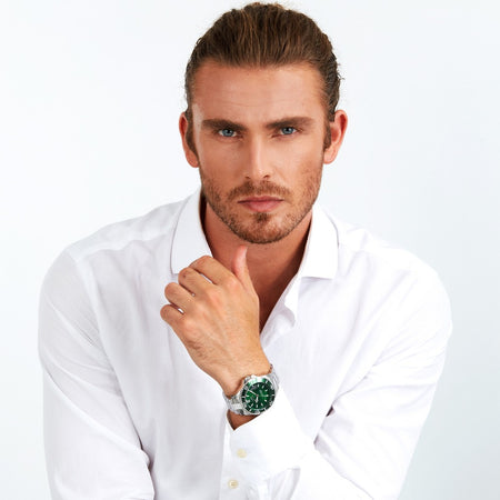Sector 230 – Orologio Uomo Automatico Datario Verde (R3223161010)