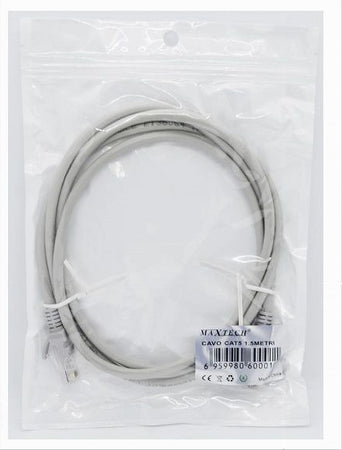 Cavo Ethernet Di Rete Lan Per Internet Rj45 Cat5 1.5 Metri Computer Pc Cat5-1.5m