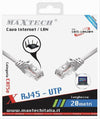 Cavo Ethernet Rete Lan Internet Rj45 Cat5 20 Metri Modem Filo Prolunga Cat5-20m