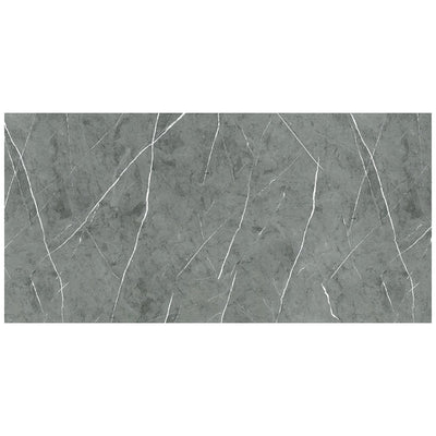 Pannello Adesivo Effetto Marmo Grigio 120x300cm Pareti Paraschizzi Stanza Cucina