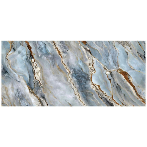 Pannello Adesivo Effetto Marmo Perlato Venato 120x300cm Pareti Paraschizzi Stanza