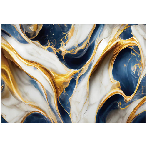 Pannello Adesivo Effetto Marmo Astratto Fluido 120x300cm Pareti Paraschizzi Stanza