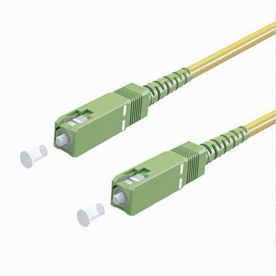 Cavo Fibra Ottica Monomodale 9/125 Sc-apc 1.8 Mt Per Router Notebook Fo-d005-1.8