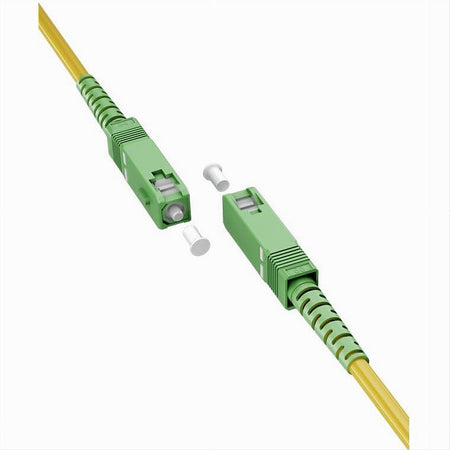 Cavo Fibra Ottica Monomodale 9/125 Sc-apc 10 Mt Per Router Notebook Fo-d005-10m