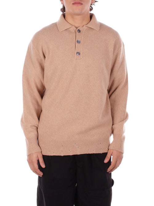 Amaranto Maglie Beige da uomo