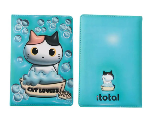 NOTEBOOK A5 ITOTAL 3D SQUISHY GATTO ARANCIONE