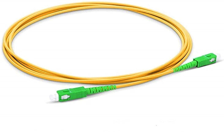 Cavo Fibra Ottica Monomodale 9/125 Sc-apc 3 Mt Per Router Notebook Fo-d005-3.0m
