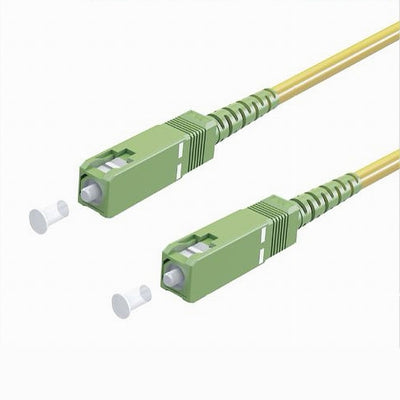 Cavo Fibra Ottica Monomodale 9/125 Sc-apc 3 Mt Per Router Notebook Fo-d005-3.0m