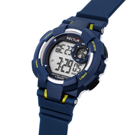 Sector EX-36 – Orologio Uomo Digitale Blu Plastica (R3251283002)