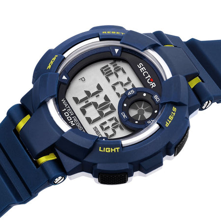 Sector EX-36 – Orologio Uomo Digitale Blu Plastica (R3251283002)