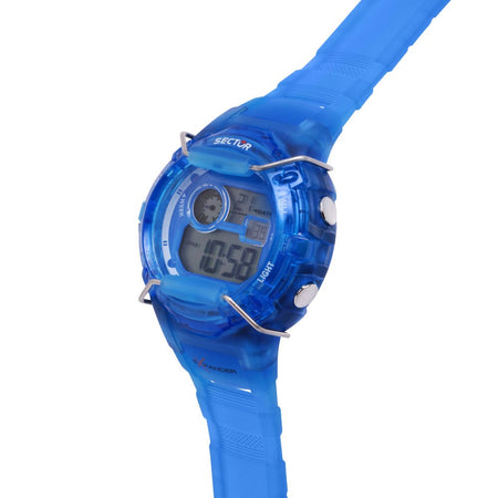 Sector EX-05 – Orologio Uomo Digitale Blu Trasparente (R3251526001)