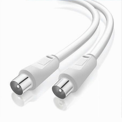 Cavo Da 1.5 Metri Tv Maschio / Maschio Coassiale Prolunga Antenna Cav-tv1.5m
