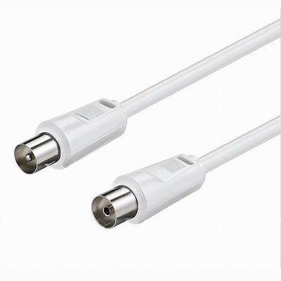 Cavo Antenna Maschio-femmina Coax 15mt Tv Hdtv Dvb-t2 Uhf/vhf Prolunga Cav-at15m